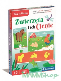 Układanka Zwierzęta i ich cienie