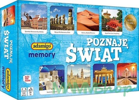 Gra Poznaję świat memory