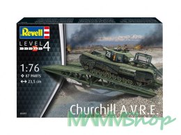 Model plastikowy Churchill A.V.R.E 1/76