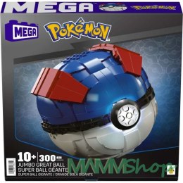 Zestaw konstrukcyjny Mega Construx Duży Great ball Pokemon