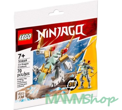 Klocki Ninjago 30649 Lodowy smok