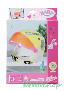 Kask do jazdy skuterem dla lalki Baby Born 43 cm