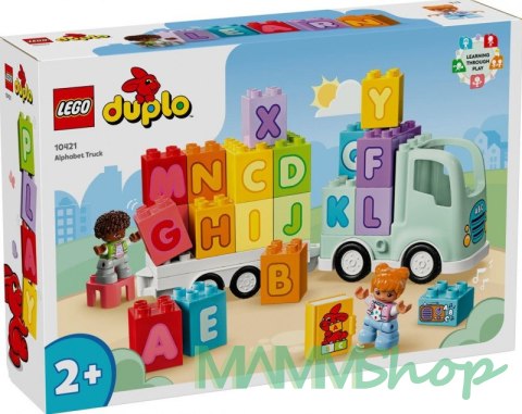 Klocki DUPLO 10421 Ciężarowka z alfabetem