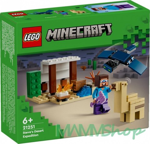 Klocki Minecraft 21251 Pustynna wyprawa Stevea