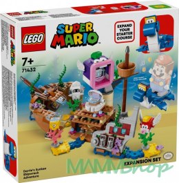 Klocki Super Mario 71432 Przygoda Dorriego we wraku - zestaw rozszerzający