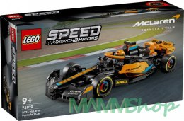 Klocki Speed Champions 76919 Samochód wyścigowy McLaren Formula 1 wersja 2023