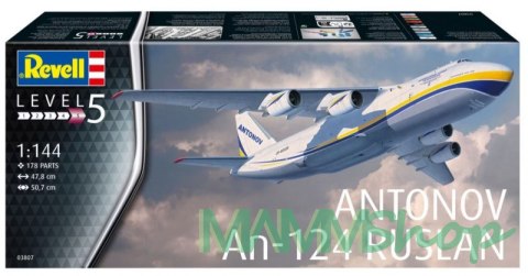 Model plastikowy Antonov AN-124 Ruslan 1/144