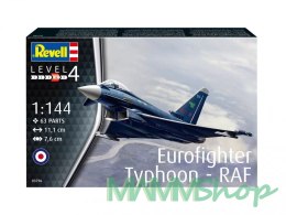 Model plastikowy Samolot Eurofighter Typhoon RAF 1/144