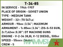 Klocki Historical Collection T-34-85