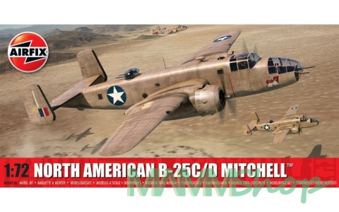 Model plastikowy North American B-25C/D Mitchell 1/72