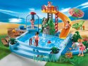 Zestaw z figurkami Family Fun 4858 Basen odkryty ze zjeżdżalnią