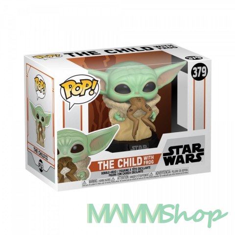 Figurka Funko Pop Star Wars Mandalorian - The Child with Frog