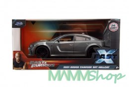 Pojazd Szybcy i wściekli Fast & Furious 2021 Dodge Charger 1:24