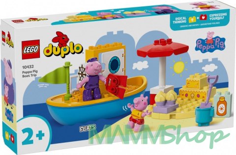 Klocki DUPLO 10432 Peppa Pig Peppa i rejs łodzią