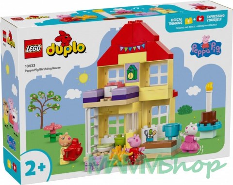 Klocki DUPLO 10433 Peppa Pig Urodzinowy domek Peppy