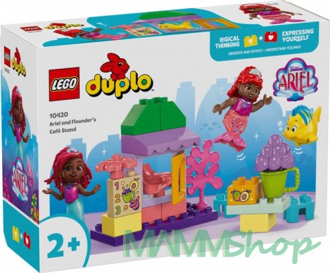 Klocki DUPLO Disney 10420 Stoisko kawowe Arielki i Florka