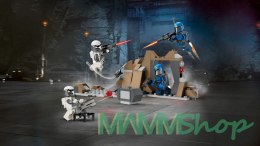 Klocki Star Wars 75373 Zasadzka na Mandalorze - zestaw bitewny