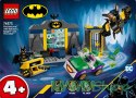 Klocki Super Heroes 76272 Jaskinia Batmana z Batmanem, Batgirl i Jokerem