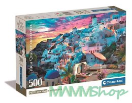 Puzzle 500 elementów Compact Grecki widok