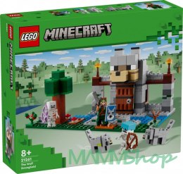 Klocki Minecraft 21261 Wilcza twierdza