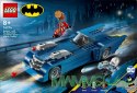 Klocki Super Heroes 76274 Batman z batmobilem kontra Harley Quinn i Mr. Freeze