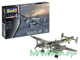 Model plastikowy Arado AR-240 1/72