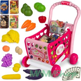 Wózek na zakupy Ricokids 773401 różowy