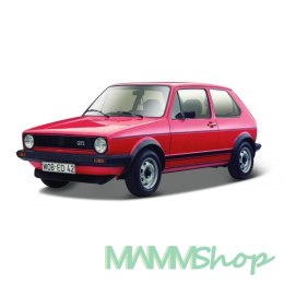 Model metalowy Volkswagen Golf Mk1 GTI 1979 Czerwony 1/24