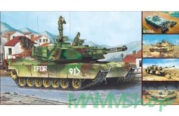 Model plastikowy M1A1/A2 Abrams 5iin1