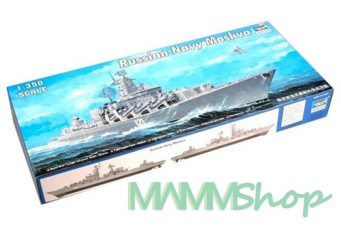 Model plastikowy Moskva Russian Navy 1/350