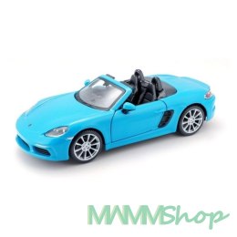 Porsche 718 Boxster 1/24 Niebieskie