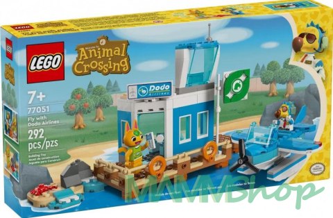 Klocki Animal Crossing 77051 Lot z Dodo Airlines