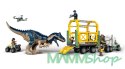 Klocki Jurassic World 76966 Dinomisje: ciężarówka do transportu allozaura