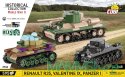 Klocki Renault R35 - Valentine IX - Panzer I