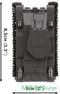 Klocki Renault R35 - Valentine IX - Panzer I