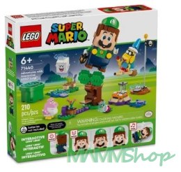 Klocki Super Mario 71440 Przygody z interaktywną figurką LEGO Luigi