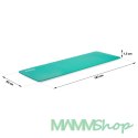 Mata do ćwiczeń gruba 183 x 60 cm Neo-Sport - 192301 turkusowa