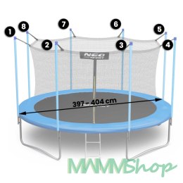 Siatka wewnętrzna do trampolin 404cm 13ft Neo-Sport