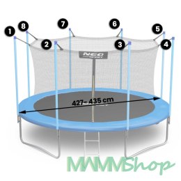 Siatka wewnętrzna do trampolin 435cm 14ft Neo-Sport