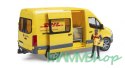 Bus MB Sprinter DHL z figurką i akcesoriami