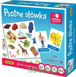 Gra Psotne słówka - Głoski szumiące