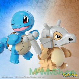 Klocki Mega Pokemon 45 elementów Squirtle i Cubone