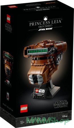 Klocki Star Wars 75351 Hełm księżniczki Lei