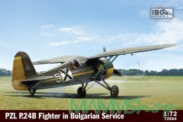 Model plastikowy PZL P24B Fighter in Bulgarian Service 1/72