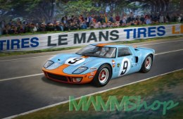 Model plastikowy Samochód 1/24 Ford GT 40 Le Mans 1968