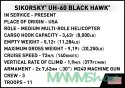 Klocki Sikorsky UH-60 Black Hawk