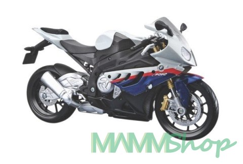 Model metalowy BMW S 1000 RR z podstawką 1/12