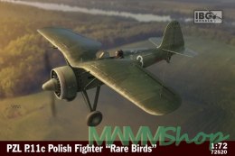 Model plastikowy PZL P.11c Polish Fighter in Rare Birds 1/72