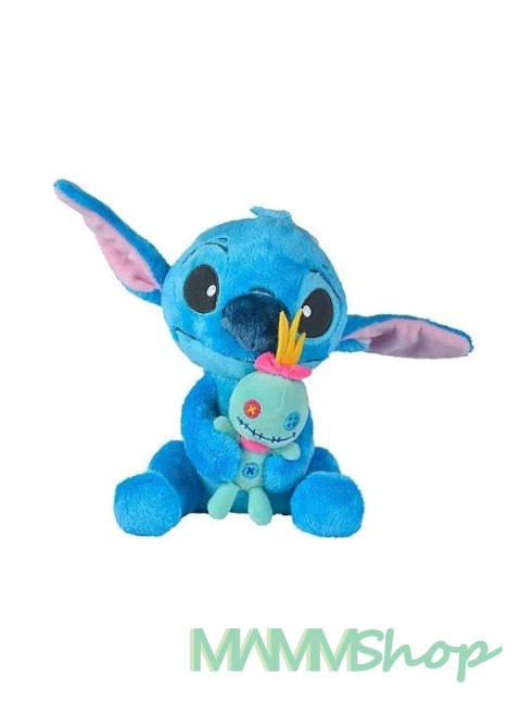 Maskotka Disney Lilo i Stitch Stitch ze Scrumpem 25 cm