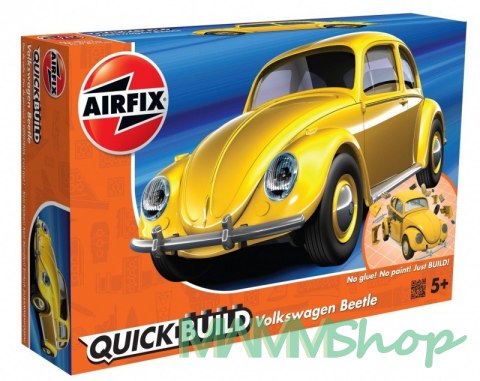 Model plastikowy QUICKBUILD VW Beetle Yellow